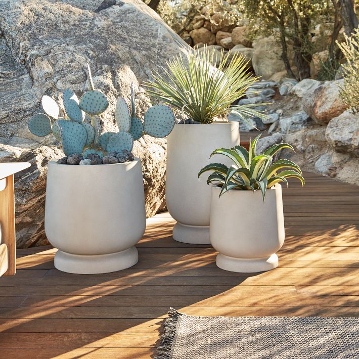 Helena Ficonstone Indoor/Outdoor Planters