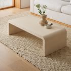 Solstice Painted Raffia Low Coffee Table (44&quot;&ndash;50&quot;)