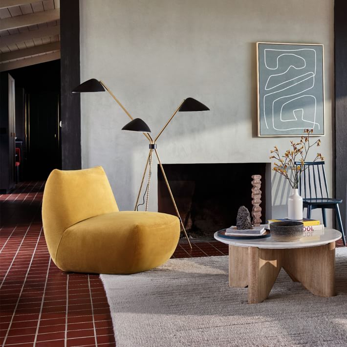 West elm b chair discount