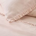 European Flax Linen Ruffle Sheet Set