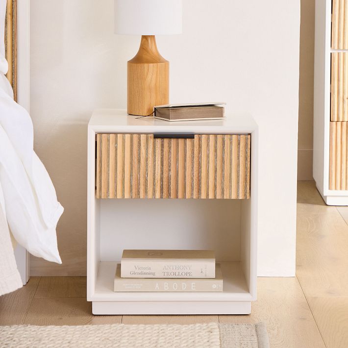 West elm quinn bedside table discount