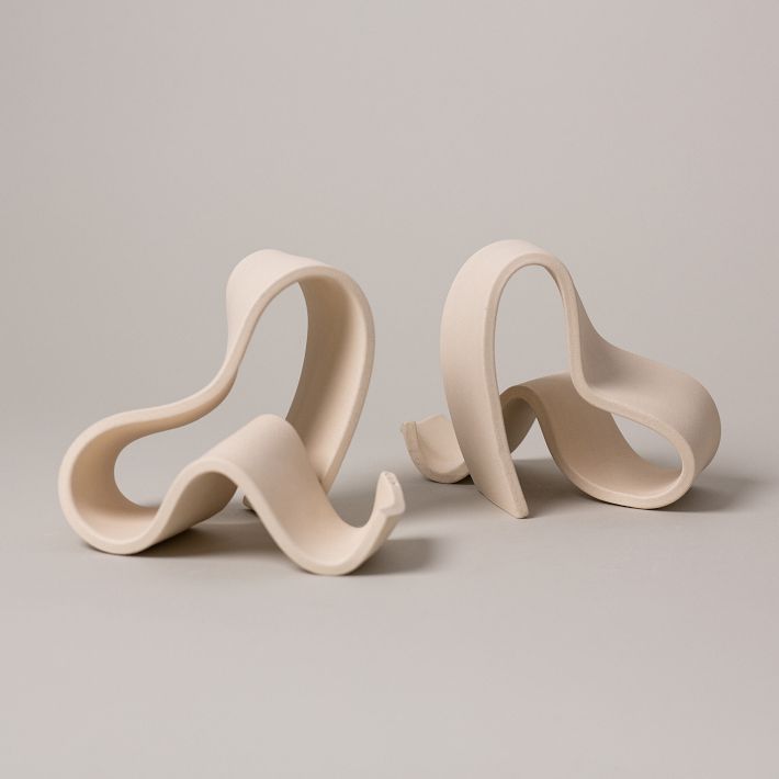 SIN Fettu Bookends Set - West Elm