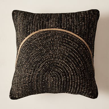 Black Outdoor Pillow 2024