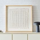 View of Textured Paper Wall Art | West Elm