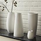 Pure White Matte Ceramic Vases