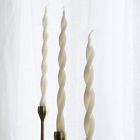 Double Twist Taper Candles (Set of 6) | West Elm