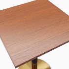 Orbit Restaurant Bar Table - Wood - Square