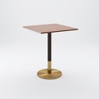 Orbit Restaurant Bar Table - Wood - Square