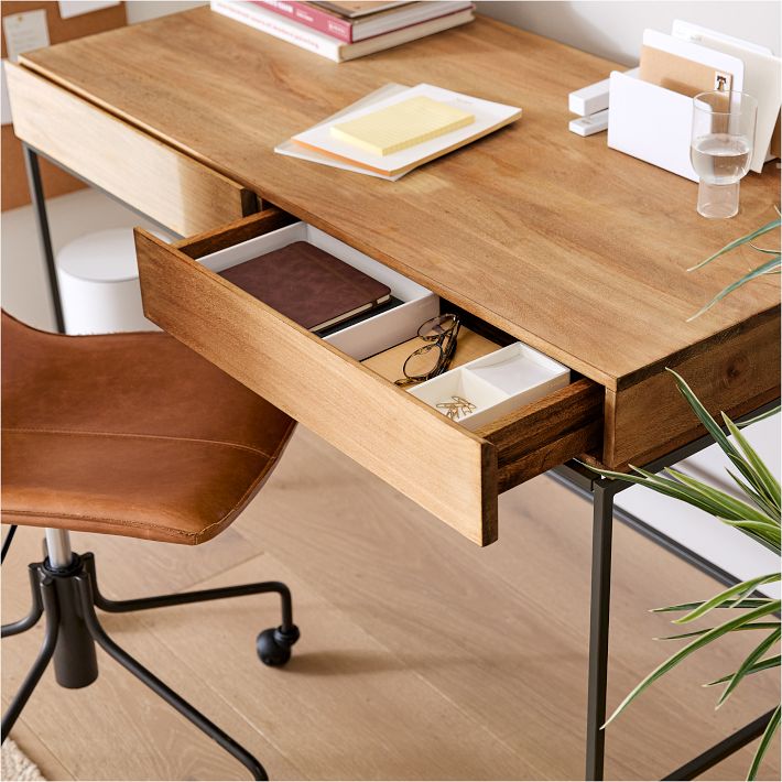 Industrial Storage Desk 48 West Elm