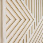 Graphic Wood Geometric Dimensional Wall Art