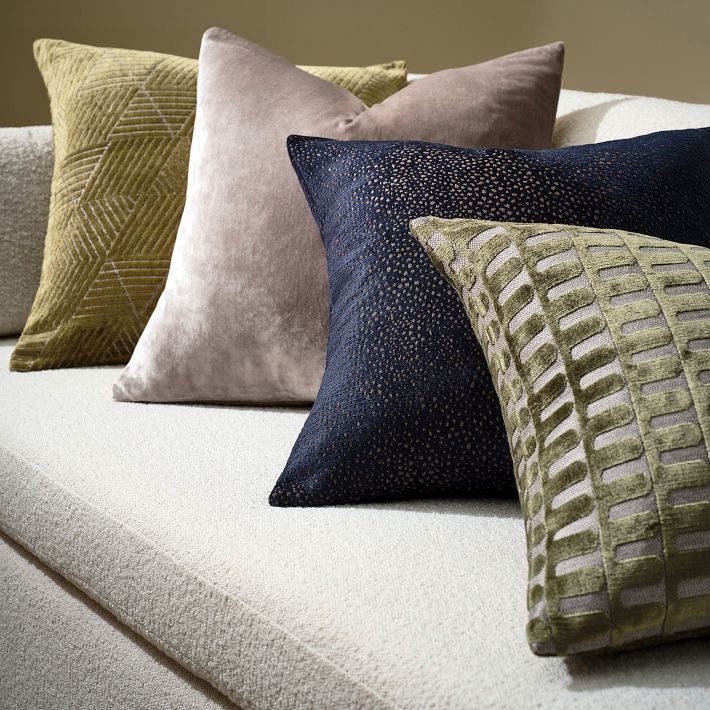 West elm velvet pillow sale