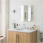 Frameless Pivot Wall Mirror - Rectangle