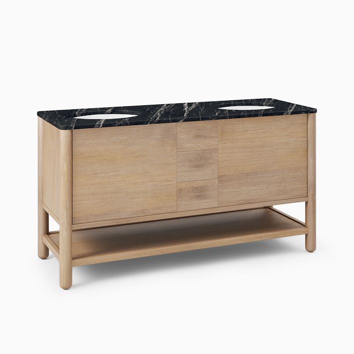 Hargrove Double Bathroom Vanity (No Hardware) | West Elm