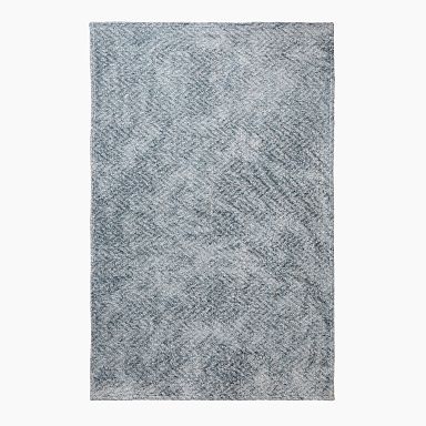 Herringbone Machine Washable Rug