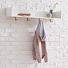 Nolan Wall Shelf with Hooks