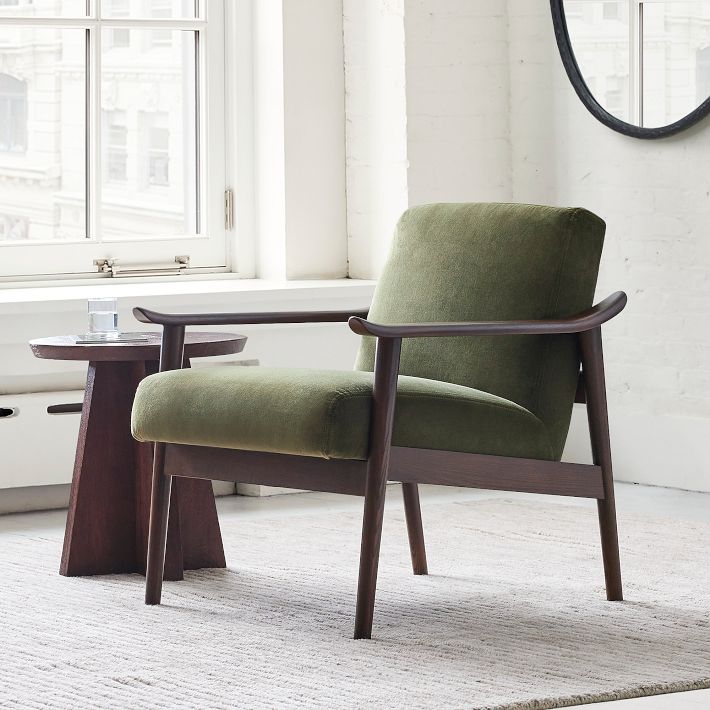 Mid century modern chair west elm sale