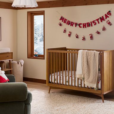 Neutral Crib Bedding West Elm