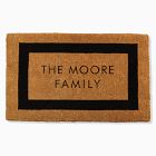 Coco Coir Monogram Doormat