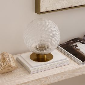 Edie glass table lamp discount