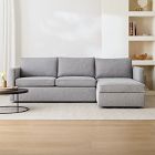 Harris 2-Piece Chaise Sectional w/ Storage (101&quot;&ndash;111&quot;)