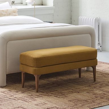 End of Bed Bench Bedroom Benches West Elm