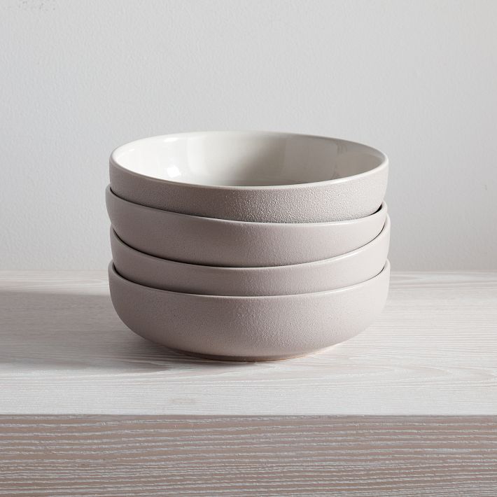 Kaloh Stoneware Pasta Bowl Set of 8