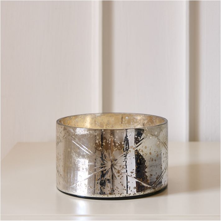 Celeste Cut Glass Filled Candles - Amber Nutmeg