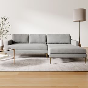 Andes Chaise Sectional Sofa With Chaise West Elm