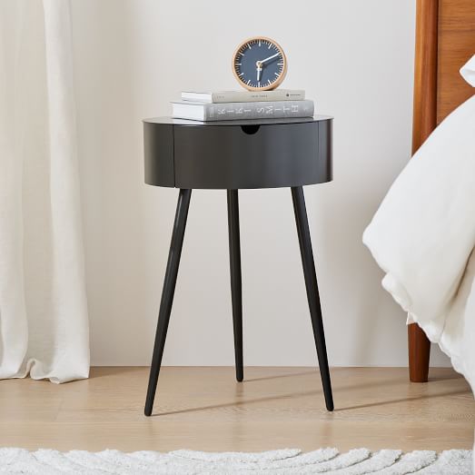 West elm round nightstand hotsell