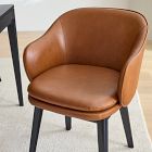 Wayne Leather Dining Arm Chair