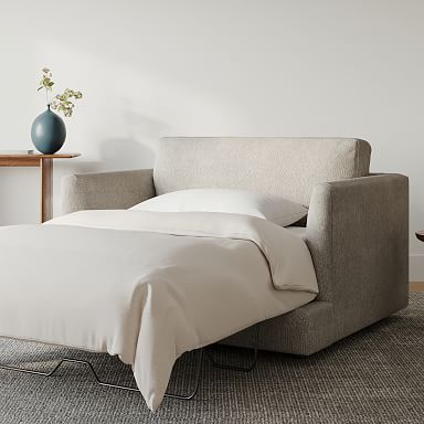 West elm chair and a half sleeper discount