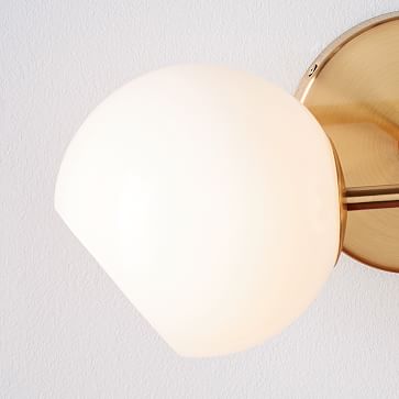West elm staggered glass sconce on sale