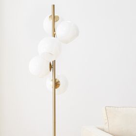 West elm staggered glass floor lamp hotsell