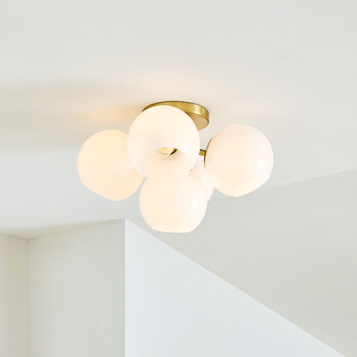 West elm flush mount lighting cheap