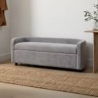 Bacall Curved Storage Bench