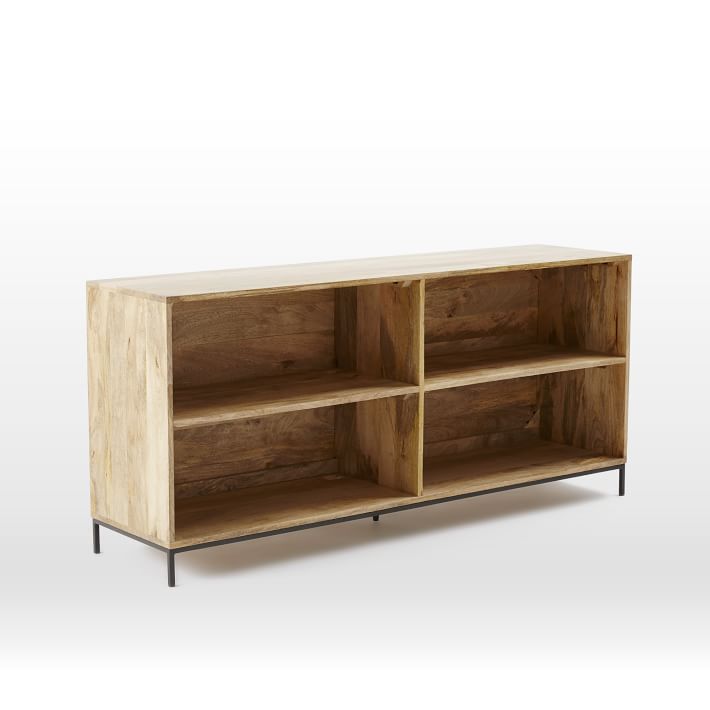 West elm industrial bookcase discount