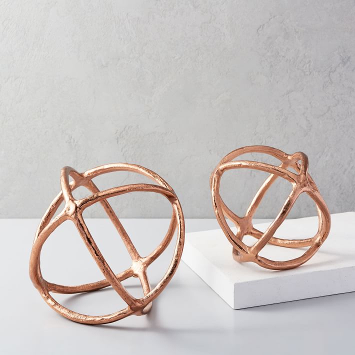 Sculptural Metal Spheres