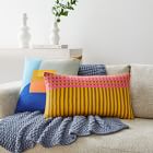 Half Moon Layered Blocks Pillow Cover