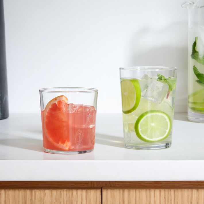 Arlo Drinking Glass Sets (8 short, 8 tall)