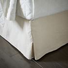 European Flax Linen Bed Skirt