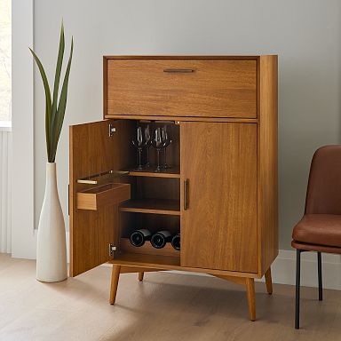 Bar Cabinet Bar Kitchen Furniture West Elm