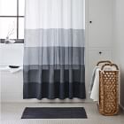 Organic Dobby Ombre Shower Curtain