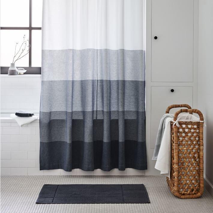 Shower Curtain sale of Dobby Texture with