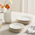 Textured Stoneware Dinner Plate Sets 