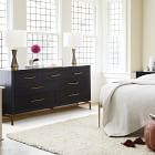 Alexa Burnished 7-Drawer Dresser (70&quot;)