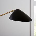 Curvilinear Mid-Century 2-Light Long Sconce