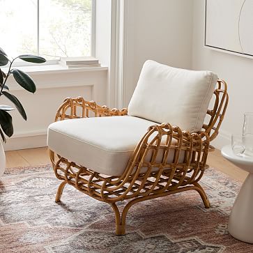 Savannah Rattan Chair West Elm