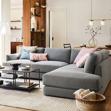 West elm custom sectional discount
