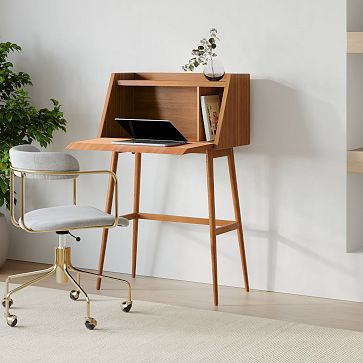 Mid Century Mini Secretary Desk 28 West Elm