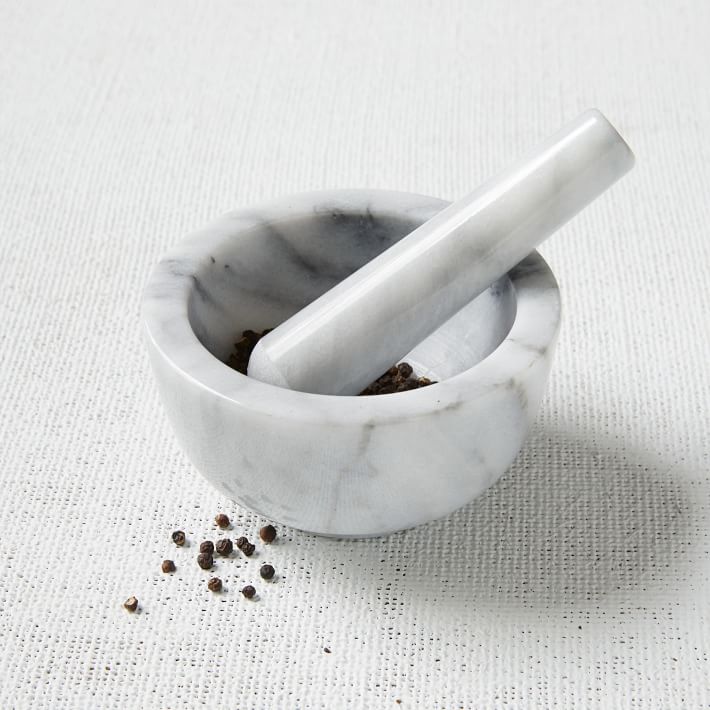 Marble Mortar &amp; Pestle